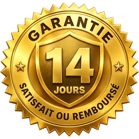 Garantie 14 jours satisfait ou remboursé